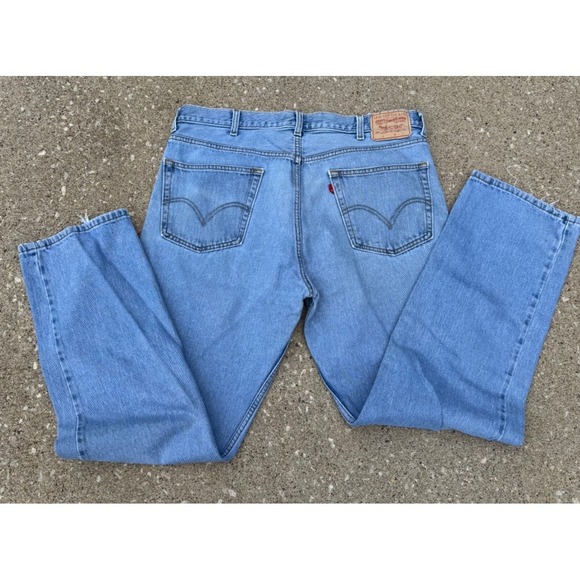 Levi's Other - Levi's 505 Regular Fit Men's Jeans Light Wash Size 40x34‎ Made in 08